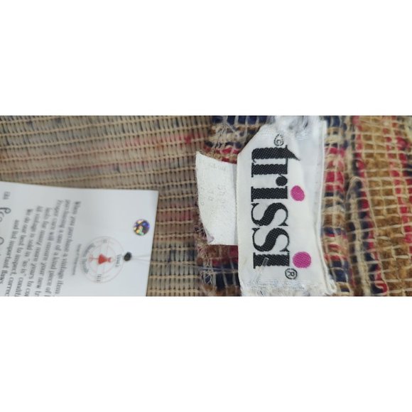 Pre-90's Trissi Rayon/Poly Blend Multi Color Blazer - Picture 4 of 11